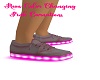 Neon Changing Shoes