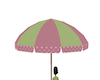Pink & Green Umbrella