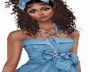 Tie Blue dress