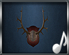 *4aS*Naturale Stag Mount