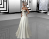 Ivory Embossed Gown