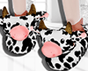 Cow Slippers ✿❀