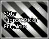 Support Sticker 500cr