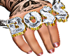 BO$$ RING DIAMONDS+GOLD