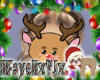 Kids Cute Reindeer Emoji