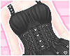 ♡ Black Doll Dress