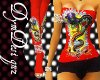 ~DD~Ed Hardy fit (Red)
