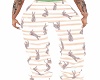 striped pink bunny pjs