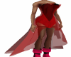 Red Ruffle Dress