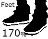Feet 170% Scaler