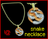 !@ necklace snake