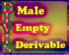 Male Empty Derive 