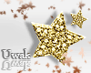 Gold Stars Earrings