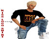 KISS logo shirt