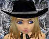 Midnight Cowgirl Hat DB2