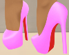 Pink Platform Pumps