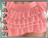 T* Ruffled Skirt  Pink
