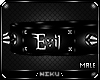 *Evil Collar|Black PVC