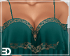 Teal Lace Top Skirt