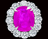 OvalShaped Ruby Ring