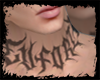 Euforia Neck Tattoo