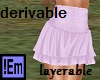 !Em Layerable Mini Skirt