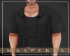 Black Open Shirt