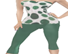 Green Capri Outfit