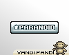 [VP] PARANOID sticker