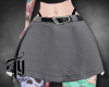 666 l cute grey skirt