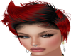 HAIR - BLACK /RED