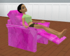 pink recliner