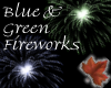 mac.Fireworks Blue/Green