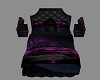 Black n Purple Bed