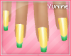 [Y] PineApple Nails!<3