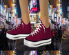red all stars kicks