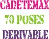 70 poses derivable