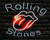 neon rolling stones sign