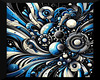 Blue Wall Art 3 of 3