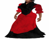 Red  Mystic Gown B