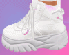 Babe White Sneakers