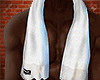 towel over his shoulder