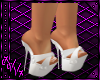 :V: Cutie White Sandals