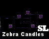 Zebra Candles 