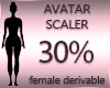 Avatar Size 30%