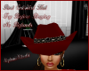 Red CowGirl Hat