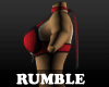 Rumble Suit Red Top