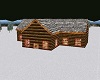 Winter Log Cabin