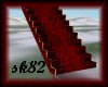 Dark Red Stairs