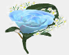 Blue Rose Boutonniere